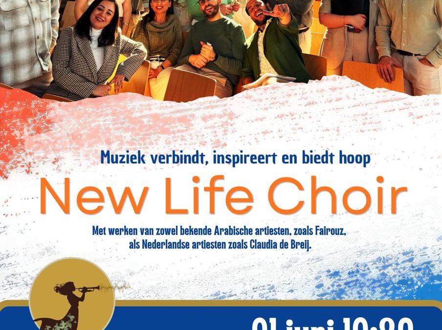 Podium Hazelaar verwelkomt New Life Choir in Marum